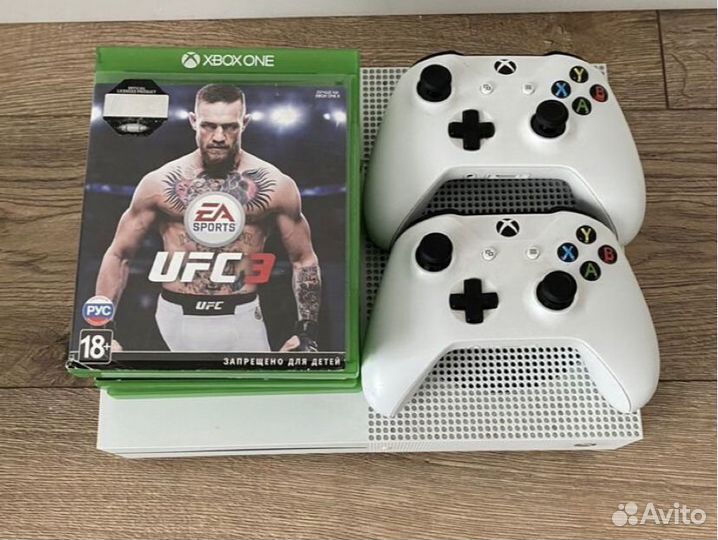Xbox One s 1tb с играми