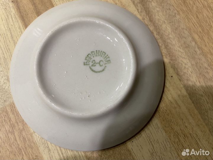 Набор детской фарфоровой посуды для коллекции