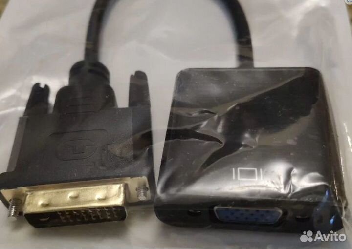 Переходник конвертор hdmi dvi display port to VGA