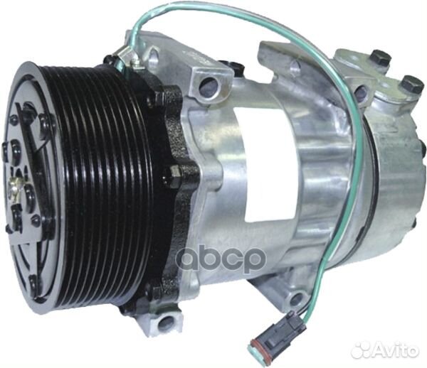 Компрессор кондиционерасо шкивом 24V d123