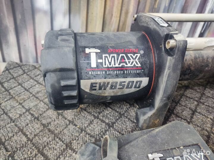 Лебедка автомобильная 12В T-Max 8500 X-Power