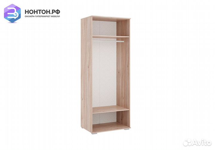 Шкаф двухдверный Лайк 04.01 дуб мария / индиго