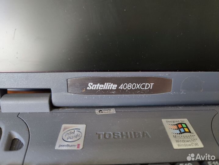 Ноутбук toshiba satellite 4080xcdt