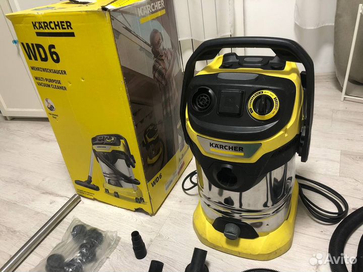 Пылесос karcher wd6 premium