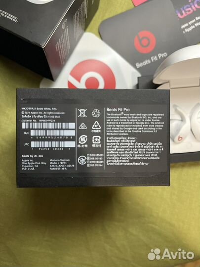 Наушники беспроводные beats fit pro