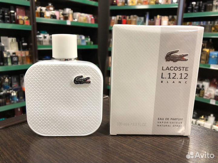 Парфюм Lacoste L.12.12 Blanc Eau De Parfum Лакост
