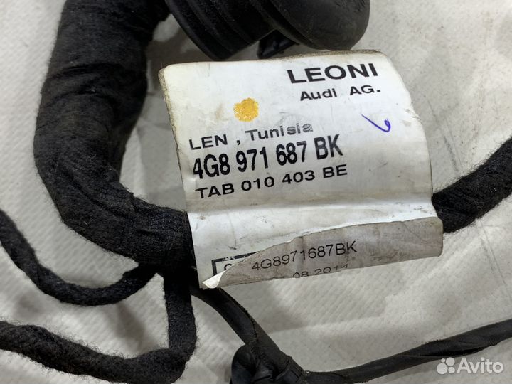 Проводка двери задняя Audi A7 4G