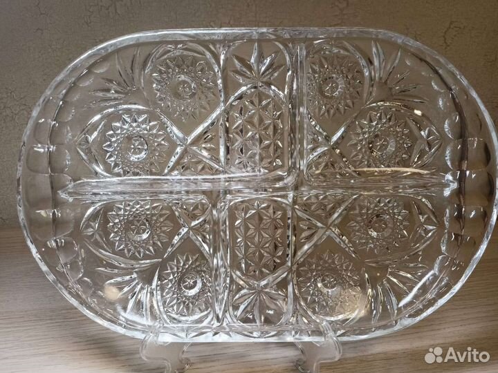 Хрустальная Менажница