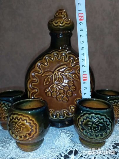 Набор для вина керамический