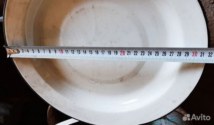 Металлическая тарелка СССР