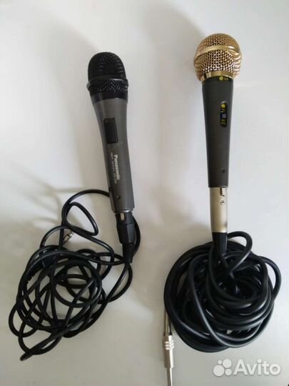 Микрофон проводной для караоке