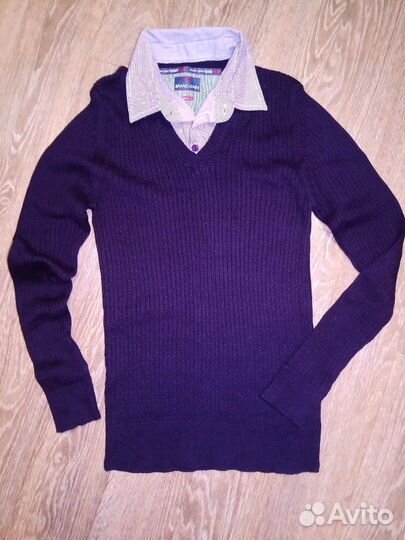 Джемпера школьные(поло+обманка) 48р