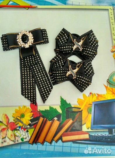 Комплект банты и галстук