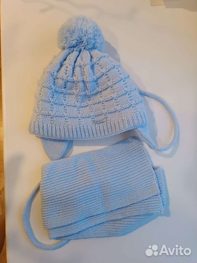 Шапка зимняя детская новая 42/44