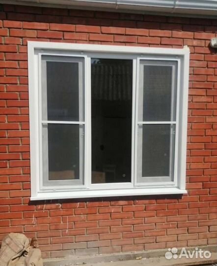 Москитные сетки с полотном антикошка, установка