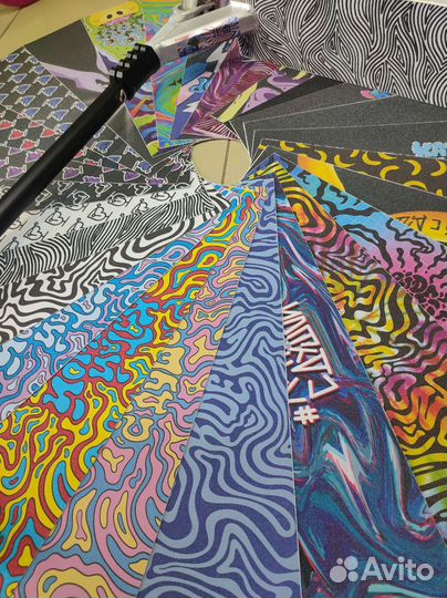 Шкурка Ride Action на трюковой самокат