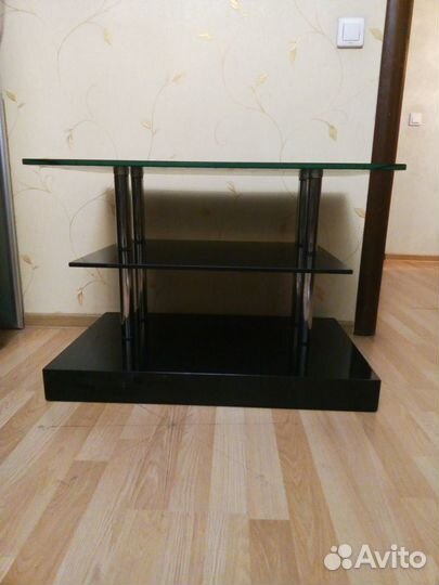 Тумба тв стеклянная