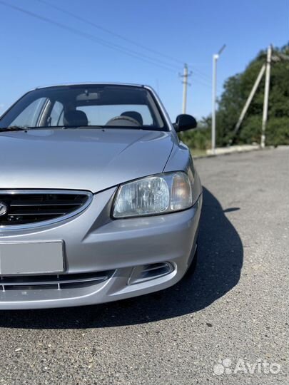 Hyundai Accent 1.5 МТ, 2007, 168 000 км