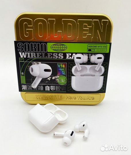 Беспроводные наушники Wecome в подарочной упаковке