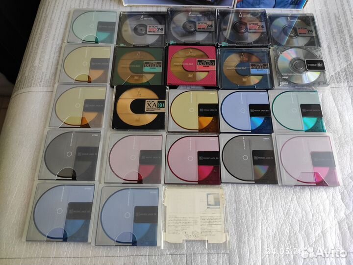 Минидиски оригинальные