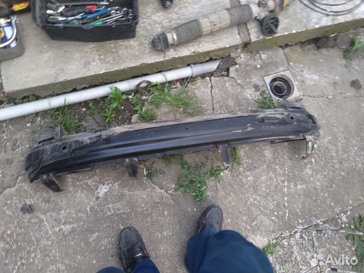 Усилитель заднего бампера Ланос lanos железный