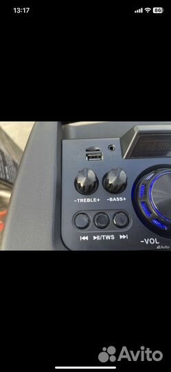 Портативная колонка bluetooth большая