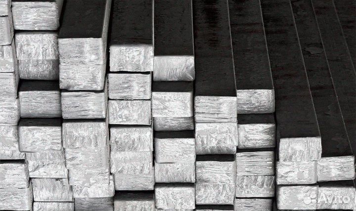 Квадрат нержавеющий 200 мм