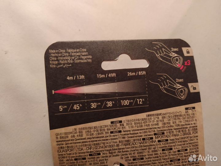 Фонарь декатлон