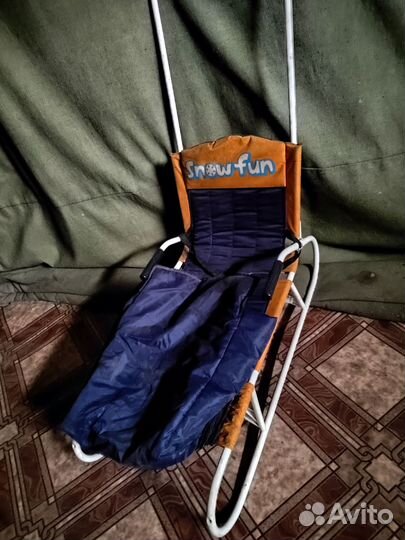 Детские зимние санки