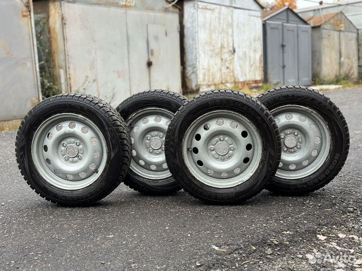 Зимние колёса в сборе на ваз R14