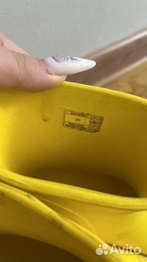 Резиновые сапоги crocs c 11
