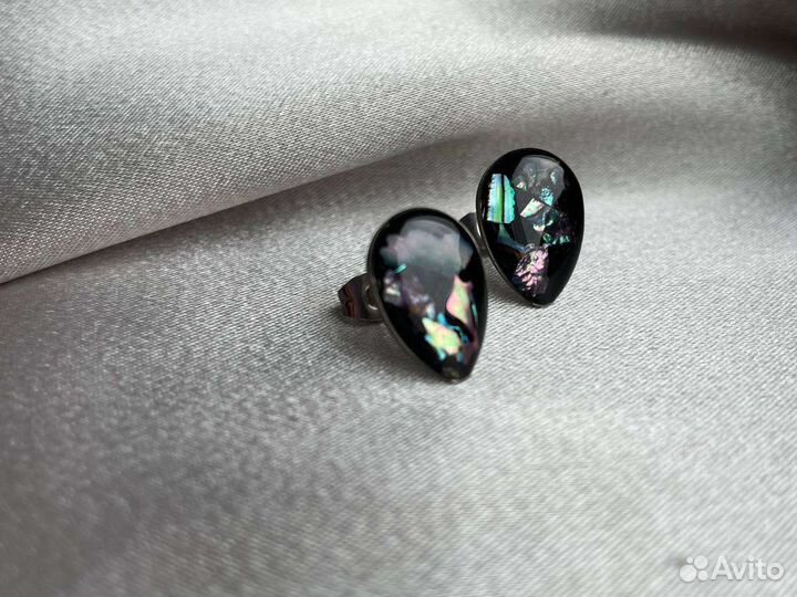 Серьги гвоздики 