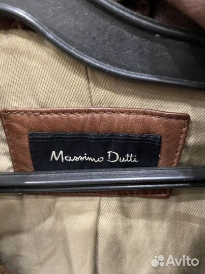 Кожаная куртка Massimo Dutti