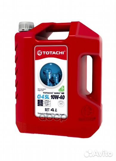 Totachi niro HD Semi-Synthetic 10W-40 API