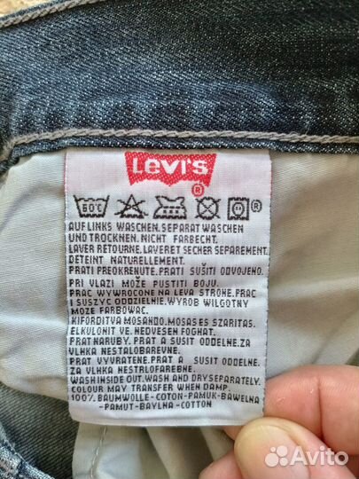 Levis 506 standard W30 L34 made in USA (оригинал)