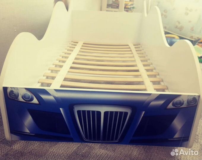 Детская кровать от 3 лет с матрасом бу