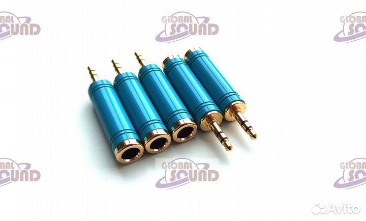 Переходники, адаптеры miniJack 3.5 - Jack 6.3