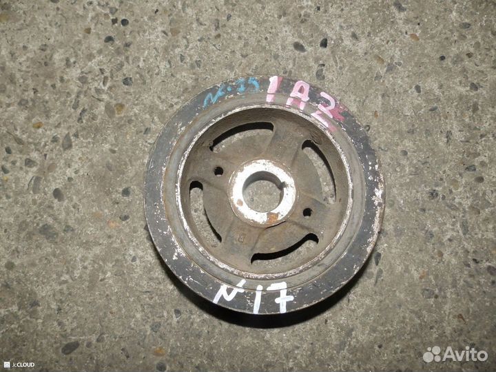 Шкив коленвала на toyota - 1AZ