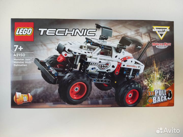 Lego Technic 42150 Monster Jam Dalmatian(новый)