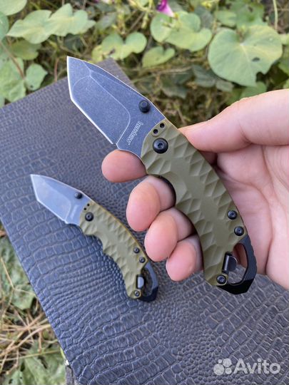 Нож складной Kershaw хаки