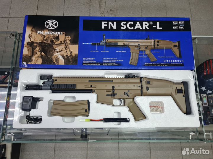Страйкбольный автомат (Cyma) CM067 TN FN scar