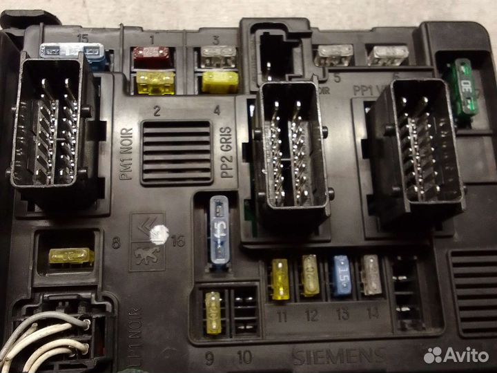 Блок комфорта Ситроен Пежо BSM B4 Siemens