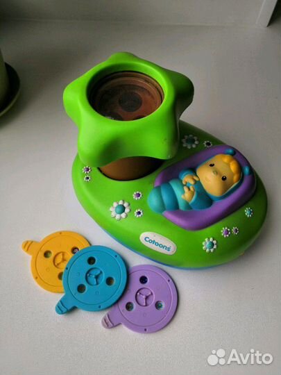 Музыкальный проектор ночник Smoby Cotoons