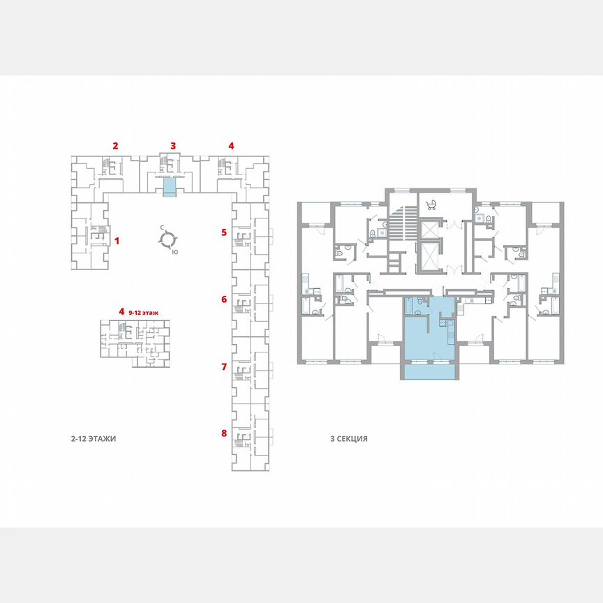 Квартира-студия, 31,1 м², 10/12 эт.
