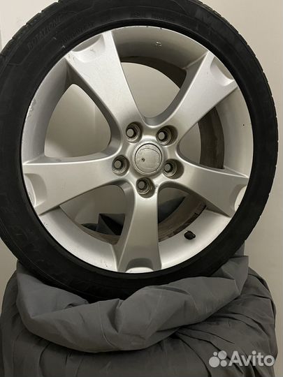 Литые диски r17 5x114 3 с резиной