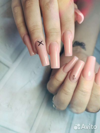 Маникюр гель лак