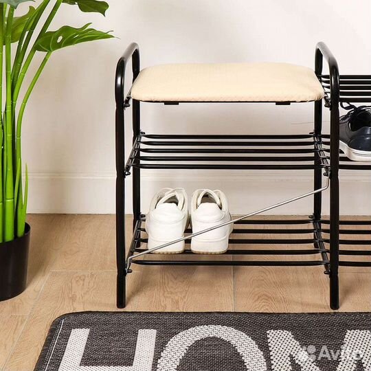 Этажерка для обуви Ника этл3 Люкс обувница Nika