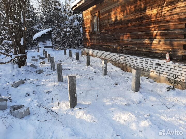 Фундамент жб сваи