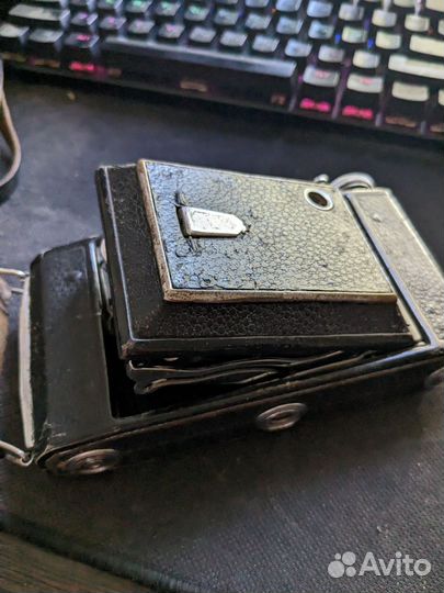 Пленочный фотоаппарат Москва 5 с чехлом