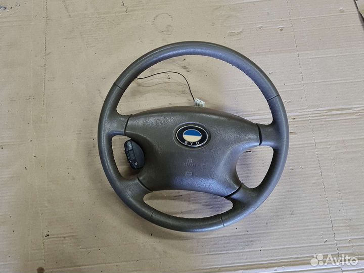 Руль BYD F3 бад ф3 с AirBag и мультимедиа